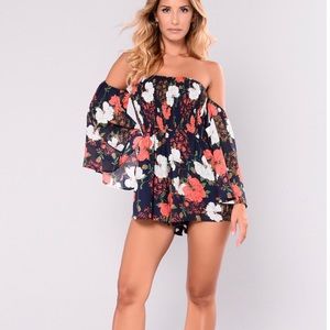 Floral Romper